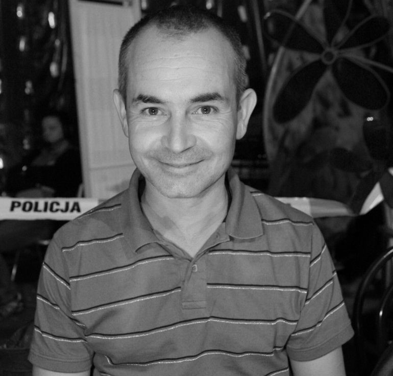 Andrzej Rozmus- czarno-białe zdjęcie