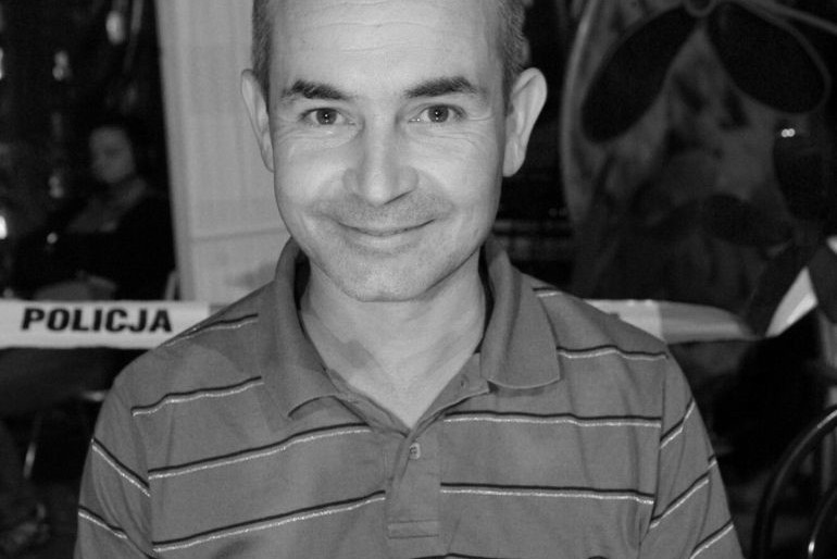 Andrzej Rozmus- czarno-białe zdjęcie