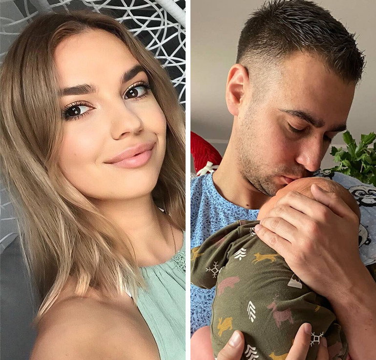 Oliwia i Łukasz ze "Ślubu od pierwszego wejrzenia" opowiedzieli o pierwszych dniach z dzieckiem