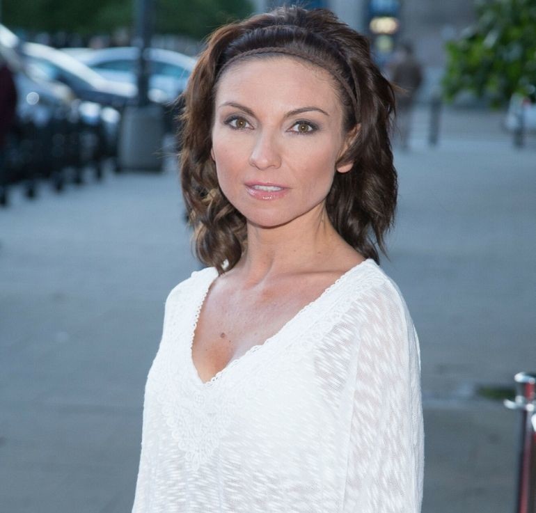 Marzena Sienkiewicz w białej bluzce