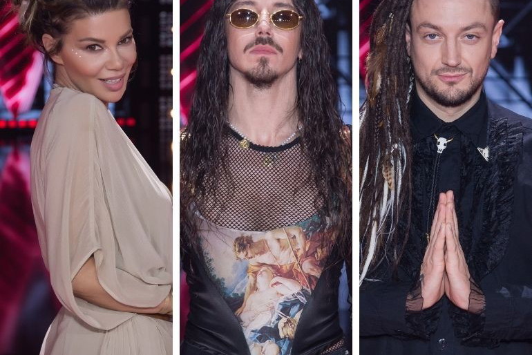 Jurorzy na planie The Voice of Poland