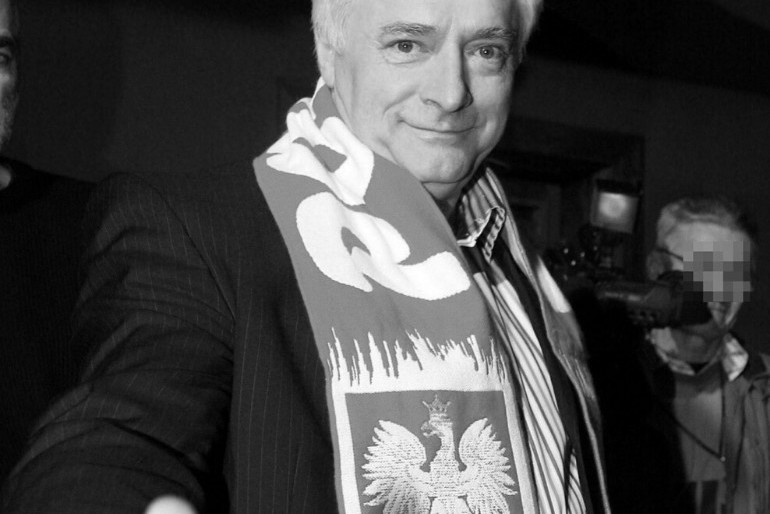 Ryszard Adamus czarno-białe zdjęcie