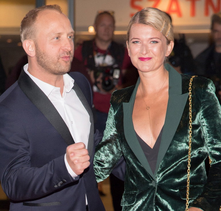 Borys Szyc i Justyna Nagłowska