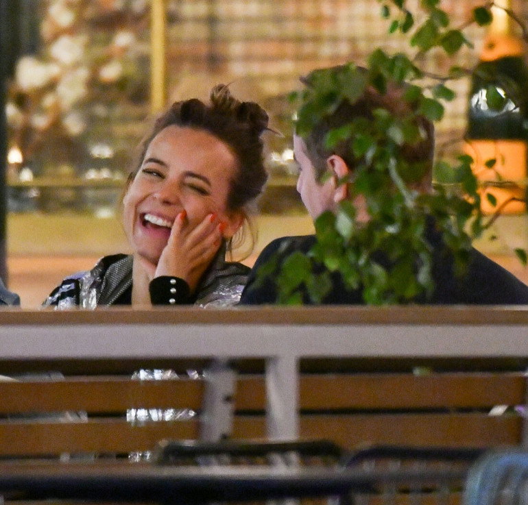 Anna Mucha i Jakub Wons na randce w restauracji