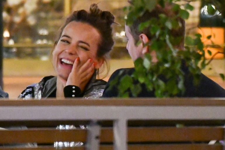 Anna Mucha i Jakub Wons na randce w restauracji
