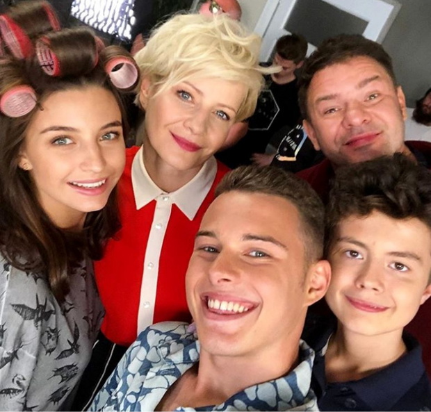 Małgorzata Kożuchowska pokazała zdjęcie z planu "Rodzinki.pl"