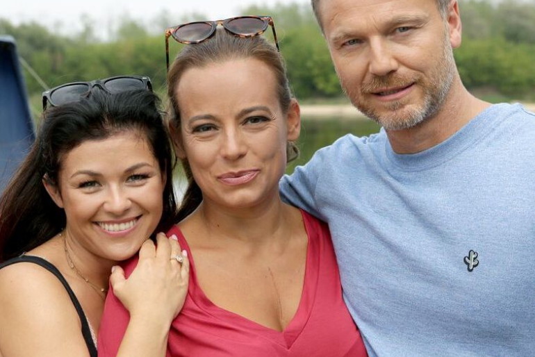 Kinga, Magda i Andrzej z M jak miłość