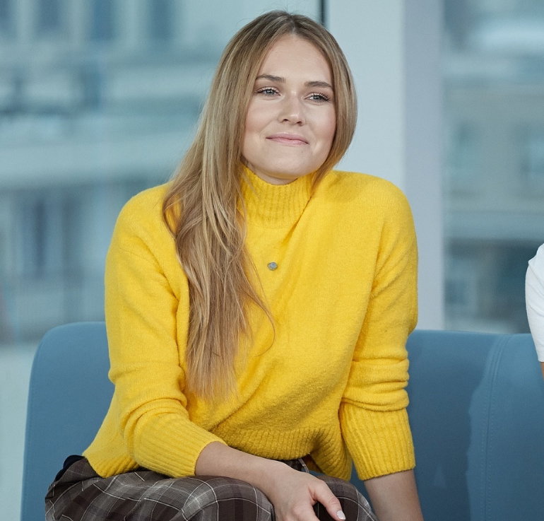Magdalena Lamparska w programie Dzień Dobry TVN