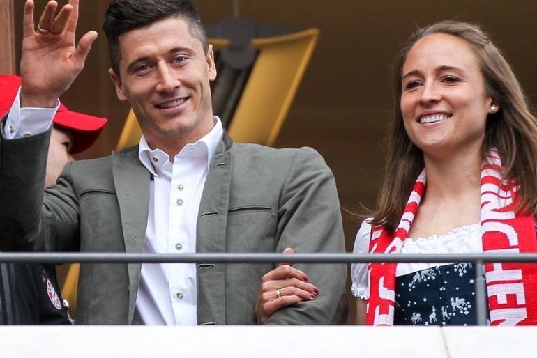 Robert Lewandowski i Gina Lewandowski