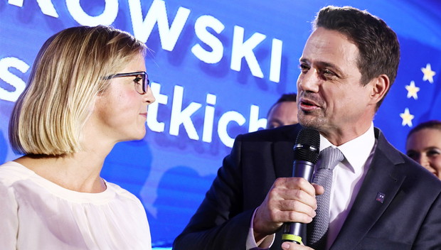 Rafał Trzaskowski z żoną
