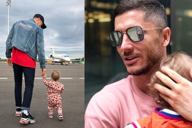 Robert Lewandowski z Klarą
