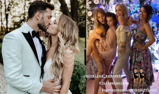 Gwiazdy na ślubie Rafała Maślaka