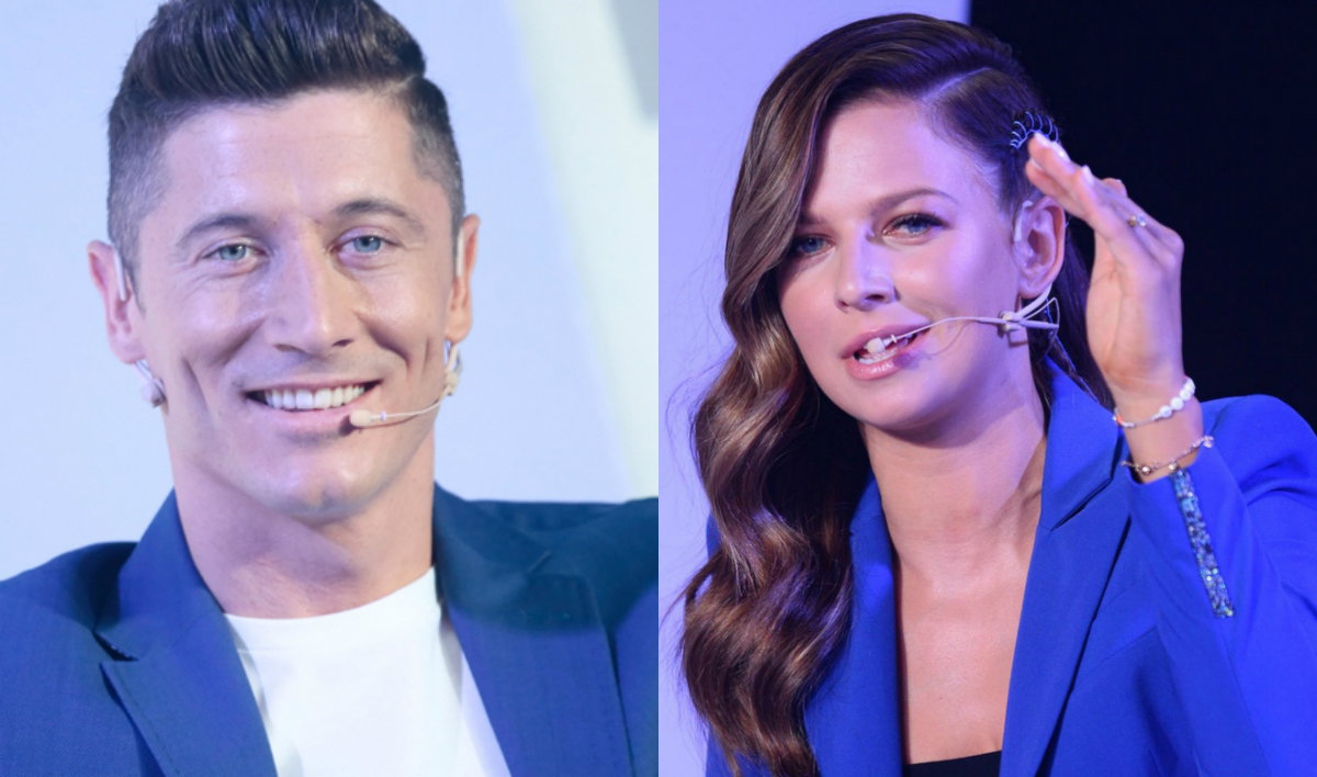 Ania i Robert Lewandowscy