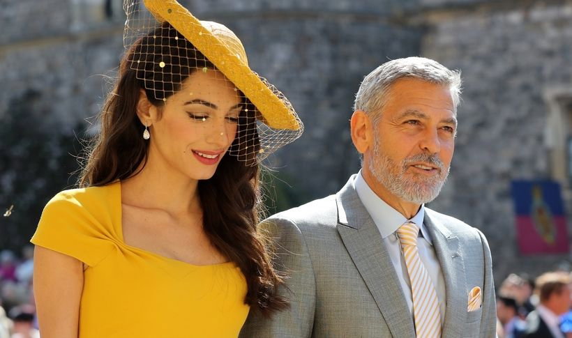 Amal Clooney zachwyciła na ślubie Meghan Markle i księcia Harry'ego?