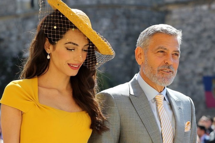 Amal Clooney zachwyciła na ślubie Meghan Markle i księcia Harry'ego?