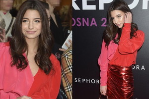 Julia Wieniawa na imprezie Sephory