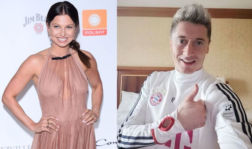 Anna Lewandowska odebrała nagrodę dla Roberta Lewandowskiego