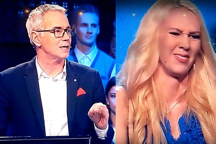 Zapłakana uczestniczka "Jaka to melodia?" wychodzi ze studia