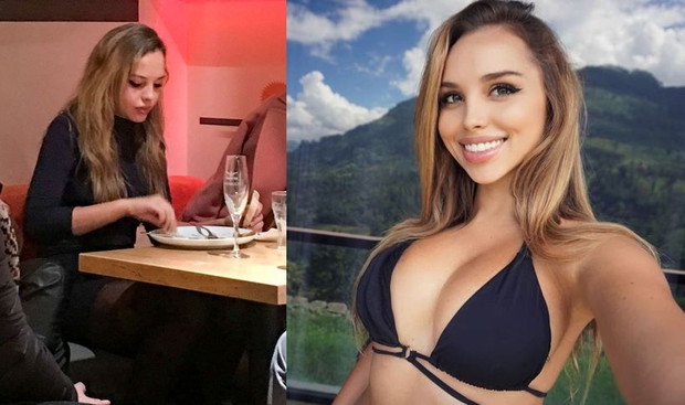 Weronika Bielik na spotkaniu ze znajomymi
