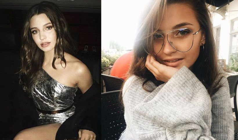 Julia Wieniawa na zdjęciu ze znanym wokalistą