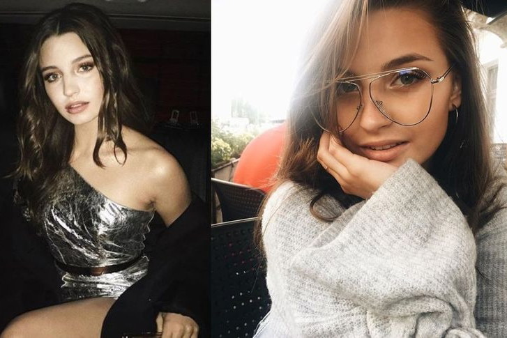 Julia Wieniawa na zdjęciu ze znanym wokalistą