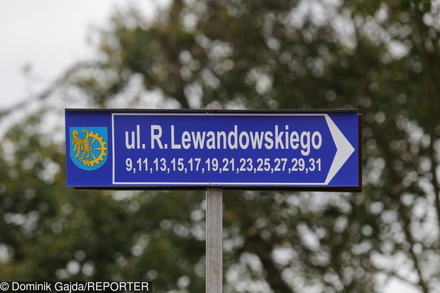 Ulica Roberta Lewandowskiego w Ku?ni Raciborskiej