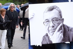 Grzegorz Markowski zaśpiewał na pogrzebie Grzegorza Miecugowa