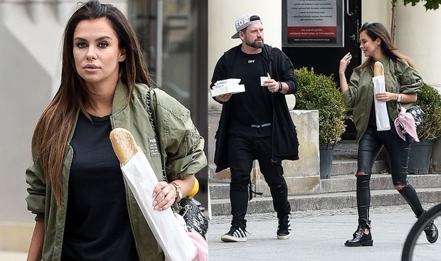 Natalia Siwiec w drodze do fryzjera
