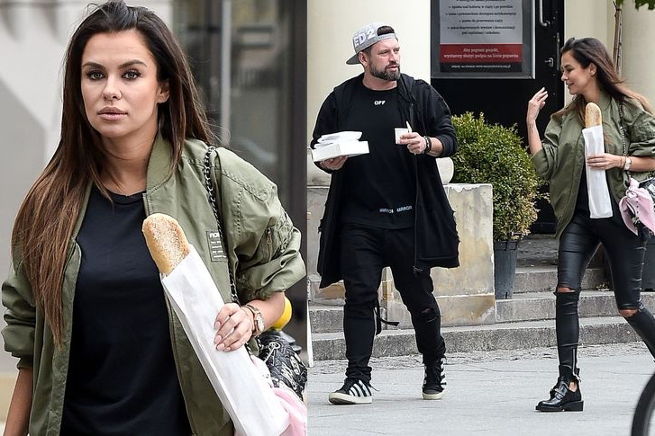 Natalia Siwiec w drodze do fryzjera