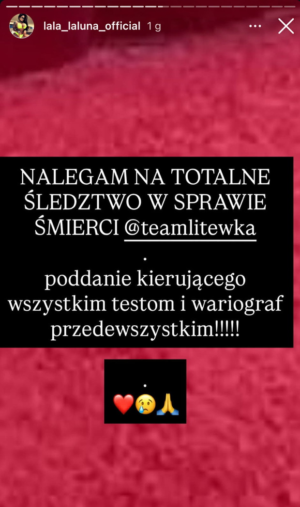 Laluna komentuje śmieć Łukasza Litewki