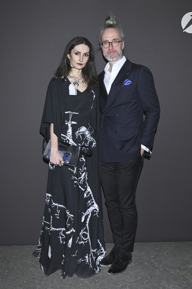 Anna Halarewicz i Andrzej Chojnowski na Top Charity Art 2026 u Omeny Mensah i Rafała Brzoski