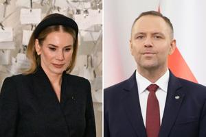 Karol i Marta Nawroccy pożegnali Łukasza Litewkę. "Będzie nam brakowało jego wielkiego serca"