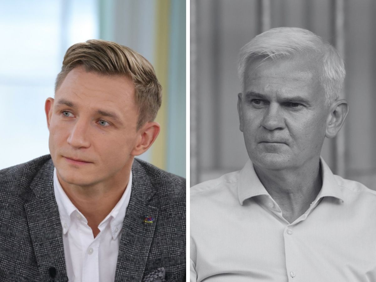 Jakub Rzeźniczak opublikował zdjęcie z pogrzebu Jacka Magiery. Przejmujący wpis fot. Michal Wozniak/Dzien Dobry TVN/East News; Grzegorz Wajda/REPORTER
