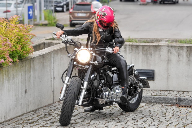 2017.06.23 WarszawaMarcelina Zawadzka na motocykluFOT KS/AF EOS