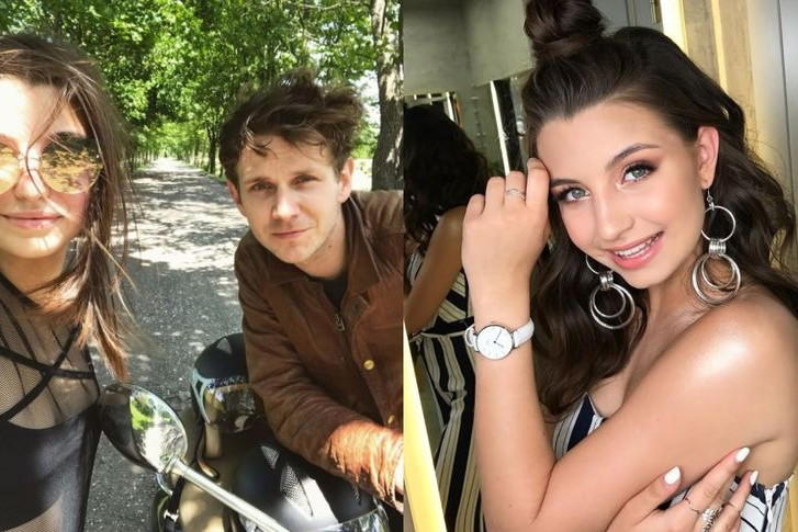 Julia Wieniawa imprezuje na Open'er Festival