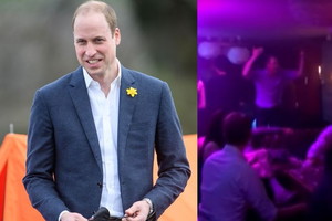 Książę William imprezuje w klubie nocnym
