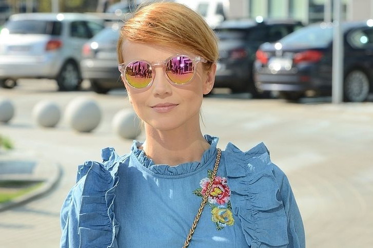 Dżinsowy total look Katarzyny Zielińskiej
