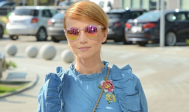 Dżinsowy total look Katarzyny Zielińskiej