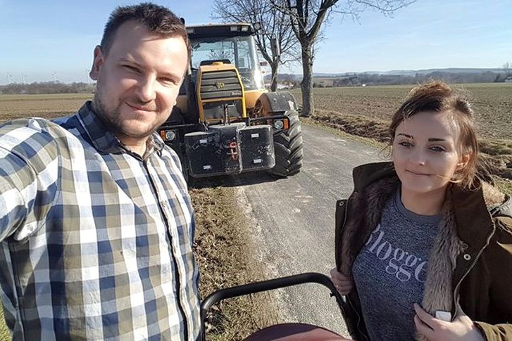 Grzesiek i Ania z Rolnik szuka żony wystąpili w reklamie