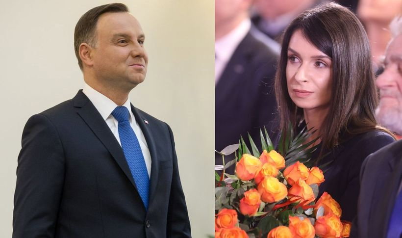 Andrzej Duda i Marta Kaczyńska na gali wręczenia nagród im. Lecha Kaczyńskiego