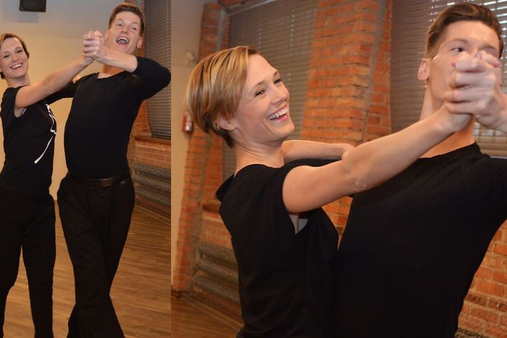 Paulina Chylewska trenuje przed pierwszym odcinkiem Tańca z Gwiazdami
