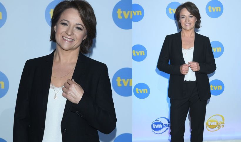 Ewa Drzyzga na prezentacji wiosennej ramówki TVN