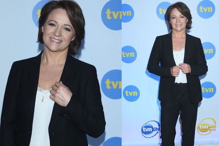 Ewa Drzyzga na prezentacji wiosennej ramówki TVN