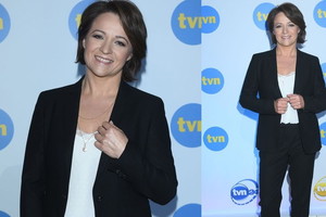 Ewa Drzyzga na prezentacji wiosennej ramówki TVN