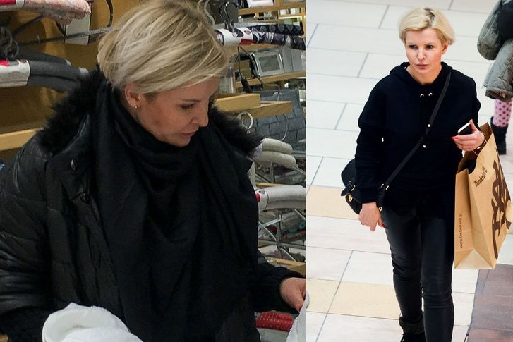 Joanna Racewicz na zakupach