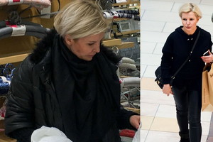 Joanna Racewicz na zakupach