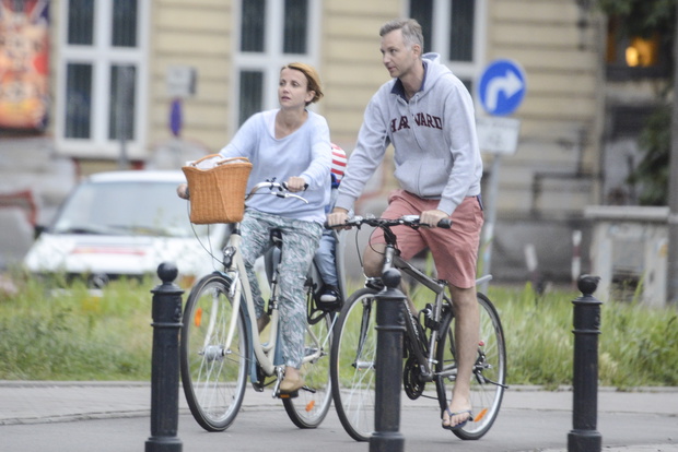 2016.06.27 WarszawaKatarzyna Zielinska z mezem i dzieckiemFOT WIN/AF EOS