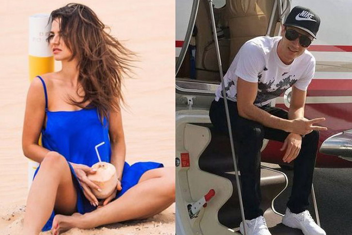 Anna Lewandowska w seksownej sukience na randce z Robertem