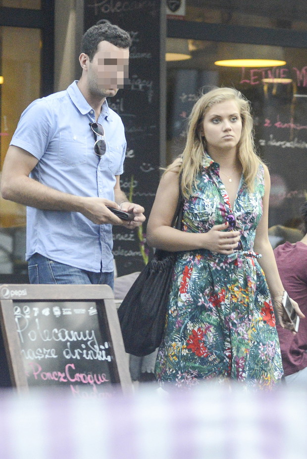 2016.07.28 WarszawaAgnieszka Kaczorowska z mezczyznaFOT BAR/WIN/AF EOS