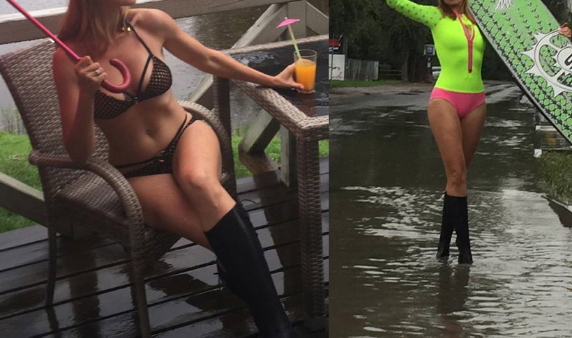 Sylwia Gliwa na wakacjach